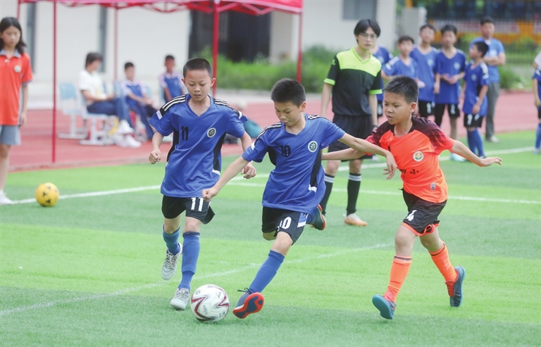 2025年市直中小學(xué)校校園足球聯(lián)賽開賽