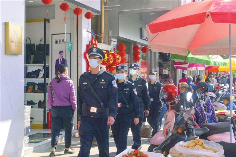 春節期間社會治安平穩有序